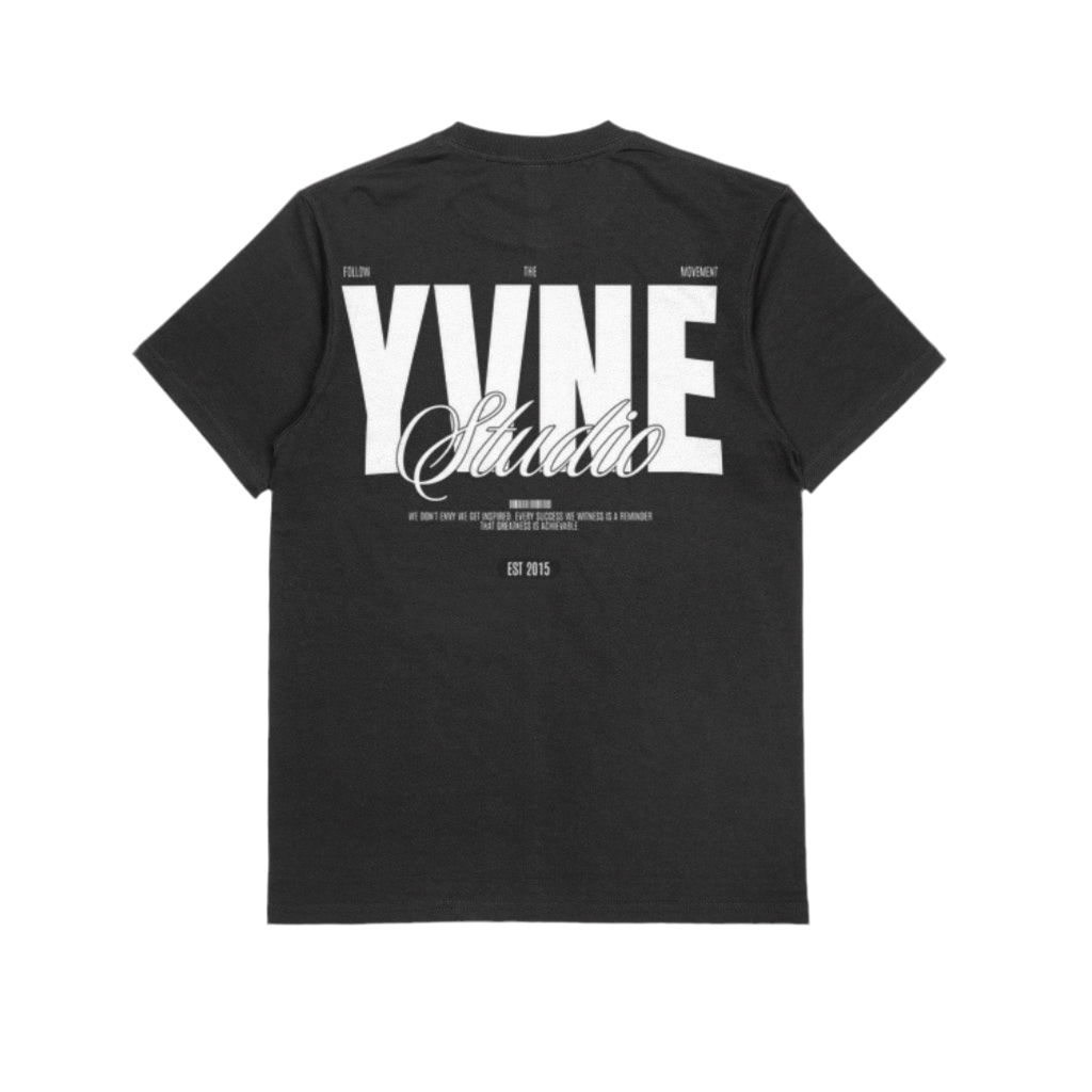 YVNE Unisex Daily Essential Heavyweight T Shirt