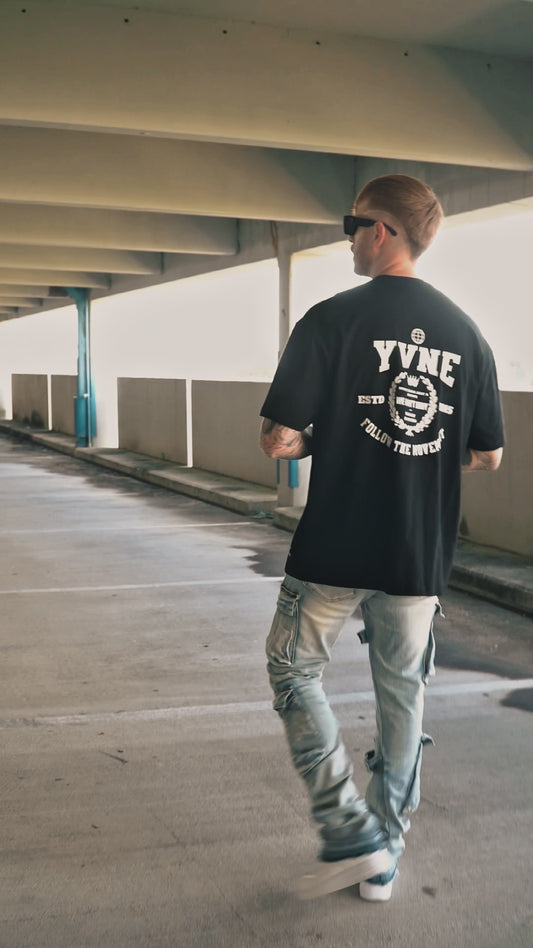 YVNE unisex Daily Essential Heavyweight T Shirt