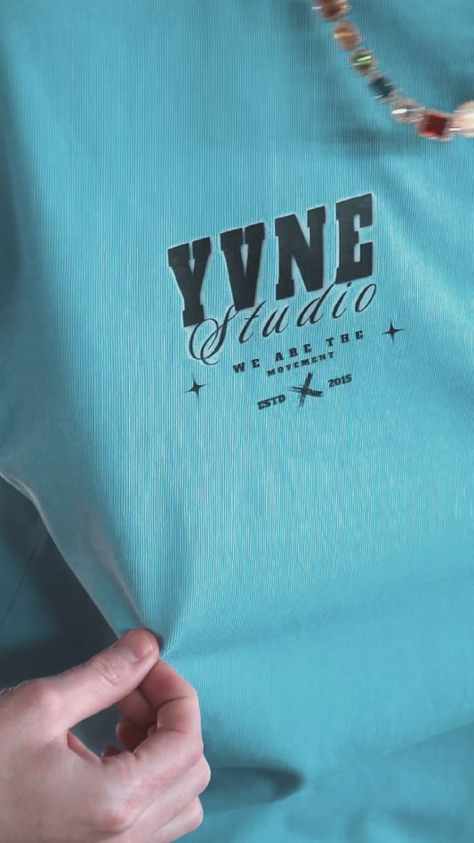 YVNE Unisex We Are The Movement Heavyweight T shirt